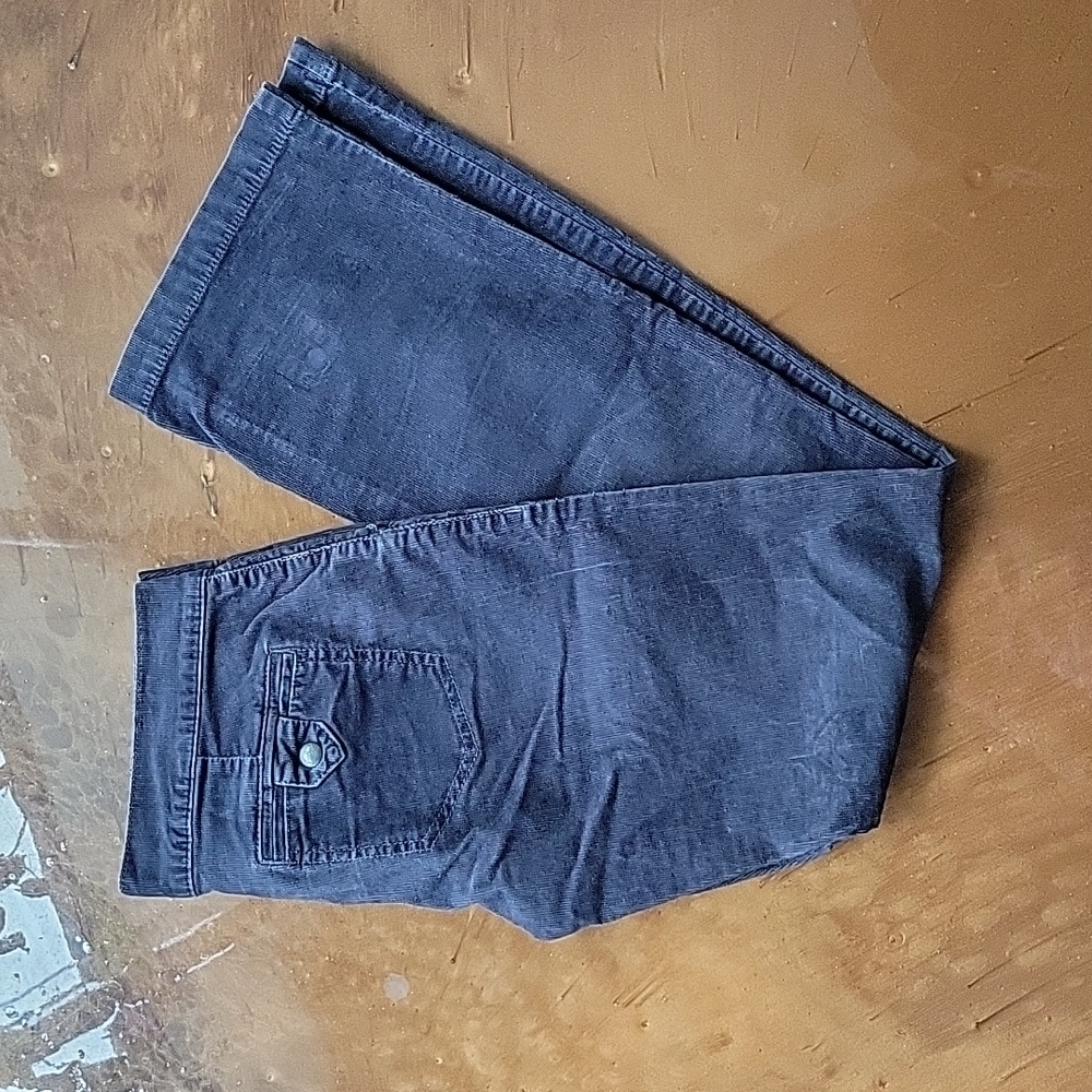 Anthrpologie Idra navy corduroy pants